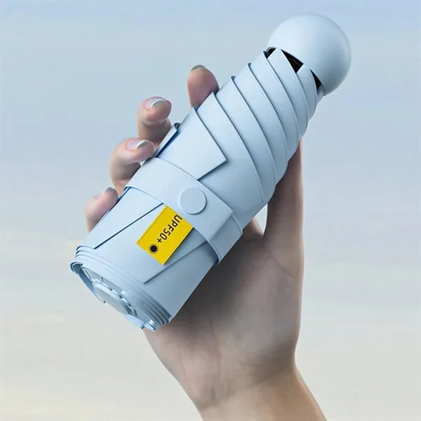 Mini Windproof Anti-UV Sun Rain Folding Umbrella