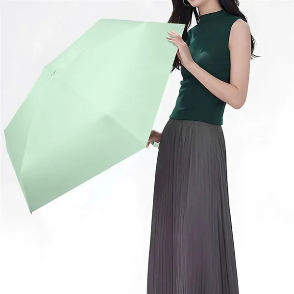Mini Windproof Anti-UV Sun Rain Folding Umbrella