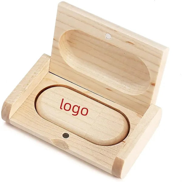 Wooden USB 2.0 Flash Drive Data Storage Memory