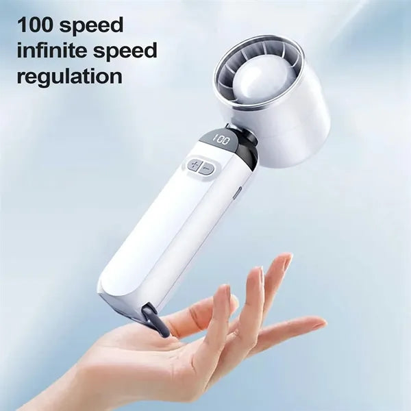 Mini 100 Speed Quiet Rechargeable Bladeless Fan