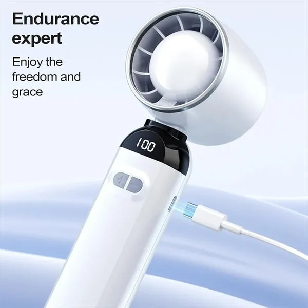 Mini 100 Speed Quiet Rechargeable Bladeless Fan