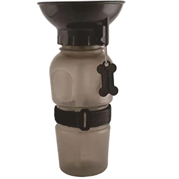 Portable Pet Water Bottle with Drinking Tray