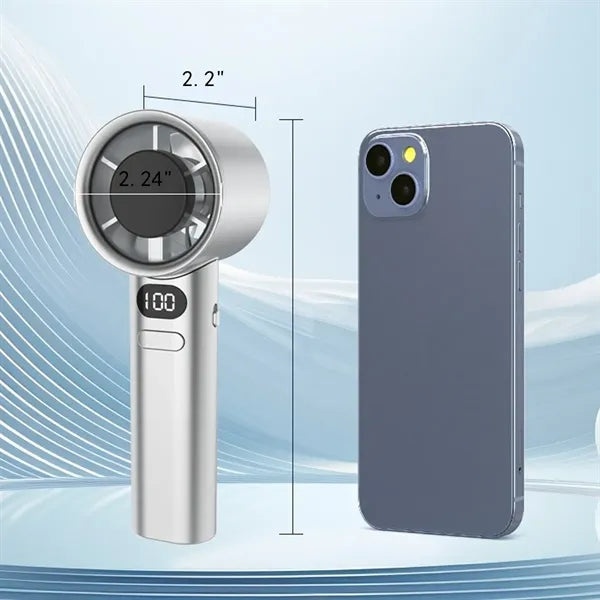 Mini 120-Speeds High Speed Turbo USB Rechargeable Fan
