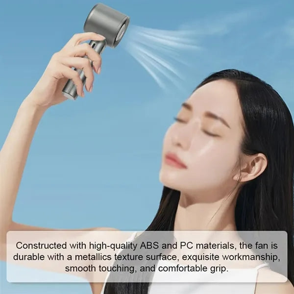 Mini 120-Speeds High Speed Turbo USB Rechargeable Fan