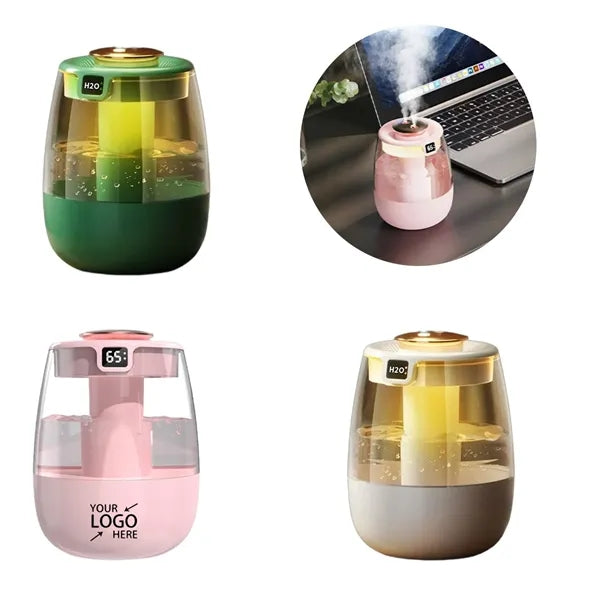 Desk USB Air Humidifier with Humidity Display