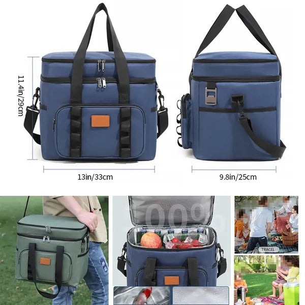 Large Capacity Picnic Cooler Bag
