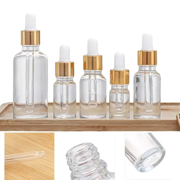 Clear Glass Dropper Bottle for Essential Oil