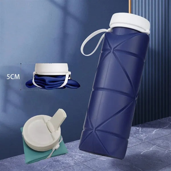 Collapsible Silicone Water Bottle