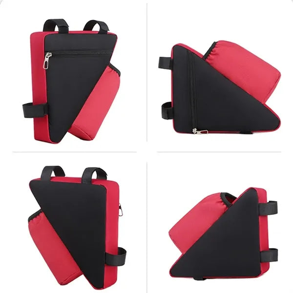 Triangle Frame Bikepacking Bag with Bottle Holder Pouch