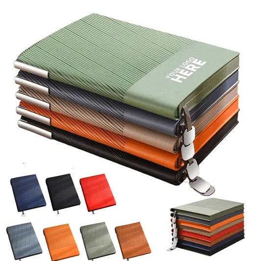 Notebook With Pen Holder