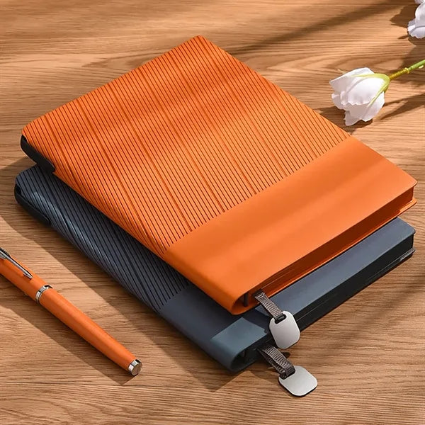 Notebook With Pen Holder