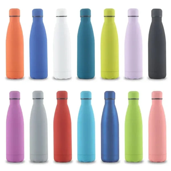 17oz Insulated Matte Stainless Steel Water Bottle