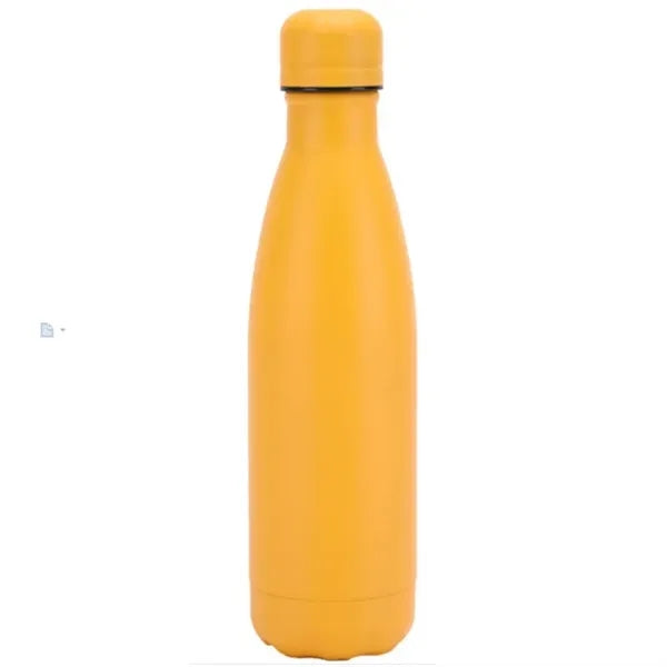 17oz Insulated Matte Stainless Steel Water Bottle