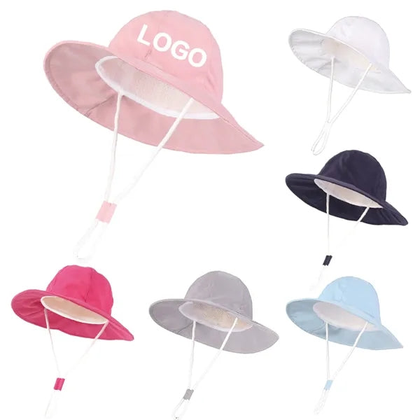 Solid Color Baby Sun Hat