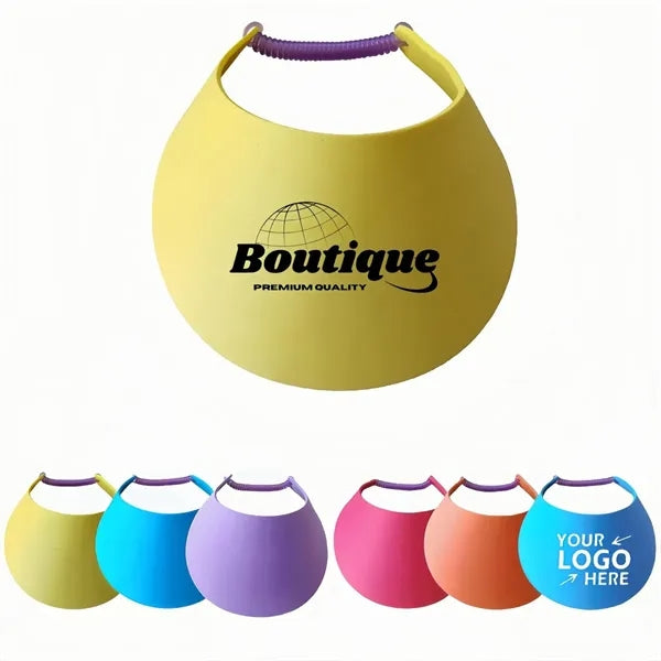 EVA Sun Visor Hat For Kids With Adjustable Strap