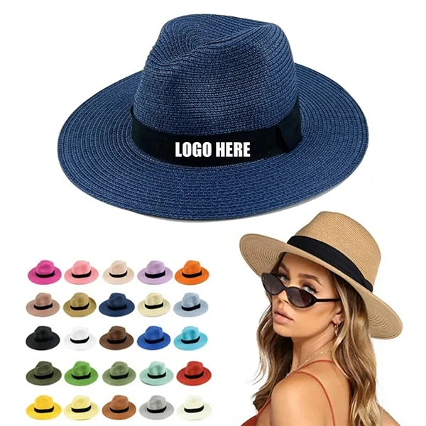 Classic Unisex Panama Fedora Straw Hat