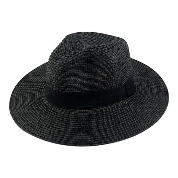 Classic Unisex Panama Fedora Straw Hat