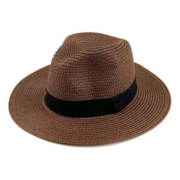 Classic Unisex Panama Fedora Straw Hat
