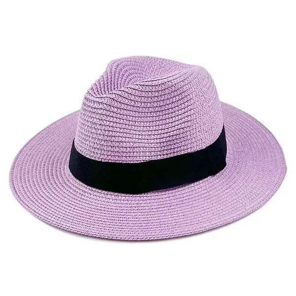 Classic Unisex Panama Fedora Straw Hat