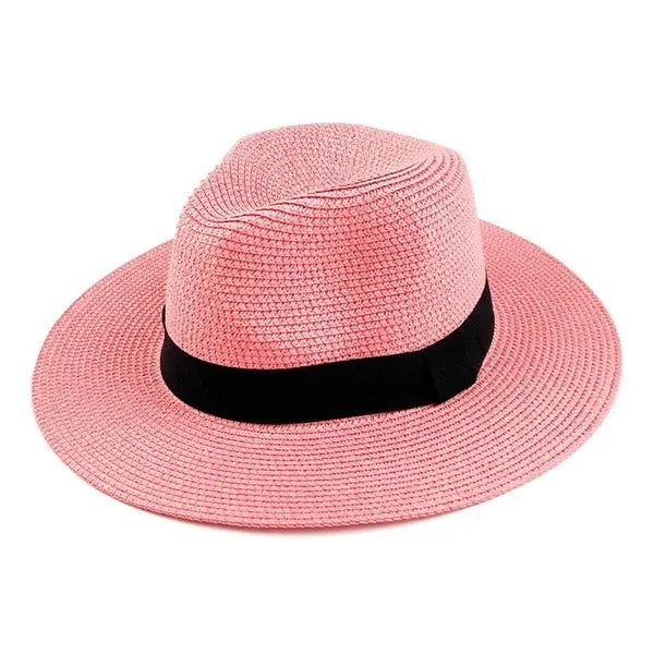 Classic Unisex Panama Fedora Straw Hat