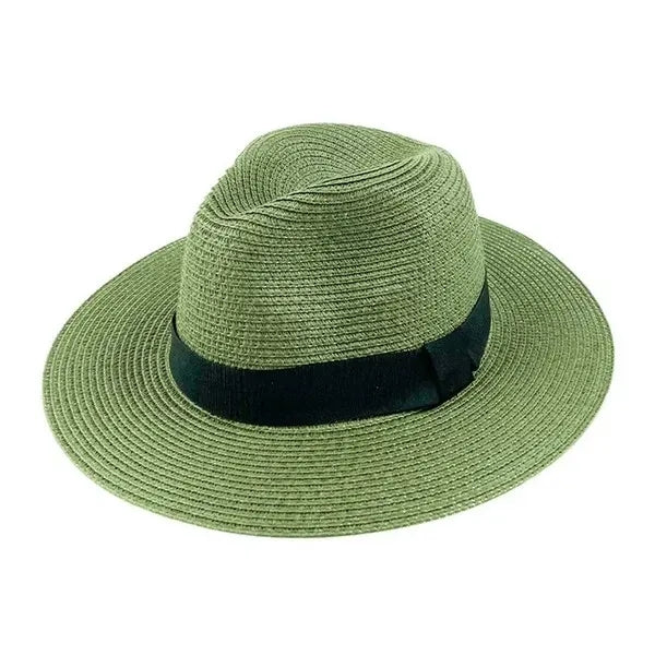 Classic Unisex Panama Fedora Straw Hat