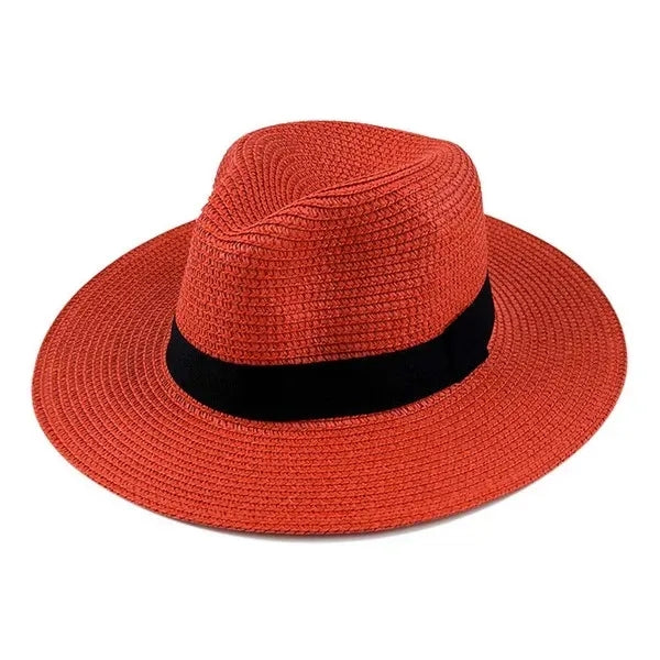 Classic Unisex Panama Fedora Straw Hat