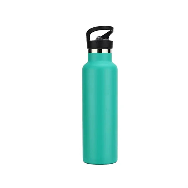 20oz Portable Staniles Steel Vacuum Water Bottle with Straw