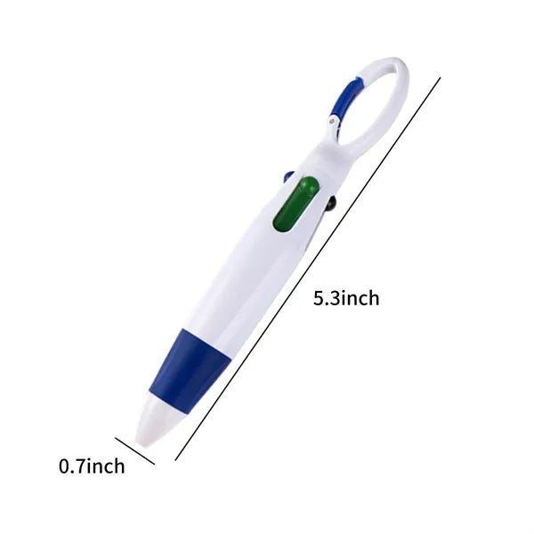 Four Color Button Pen Plastic
