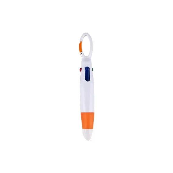 Four Color Button Pen Plastic