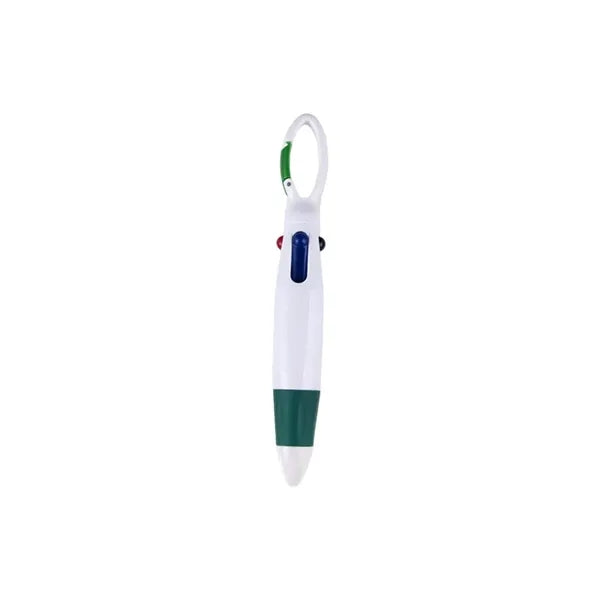 Four Color Button Pen Plastic