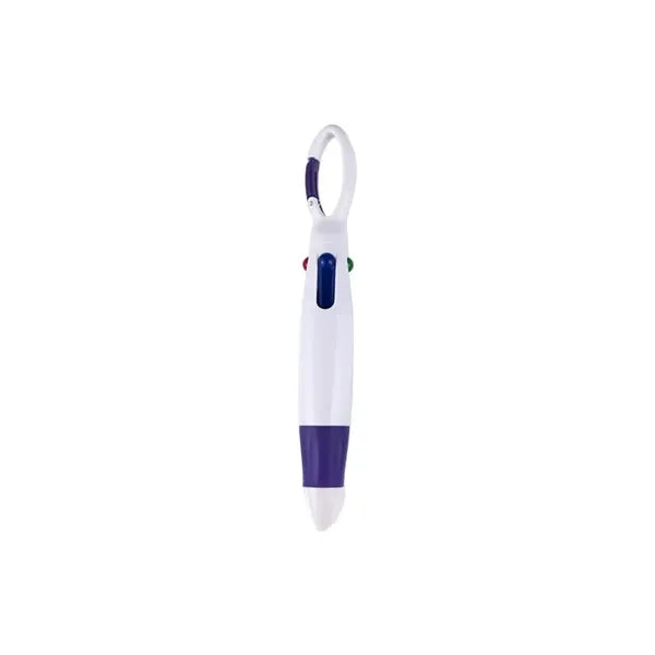 Four Color Button Pen Plastic