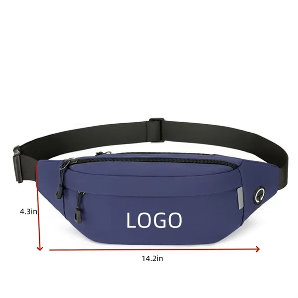 Unisex Waterproof Sports Fanny Pack - Waist Bag