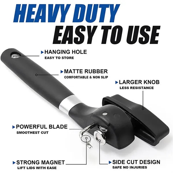 Ergonomic Single Handle Bottle Opener