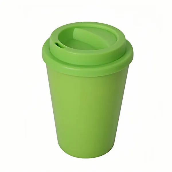 Portable BPA-Free Double-Layer Coffee Cup w/ Lid
