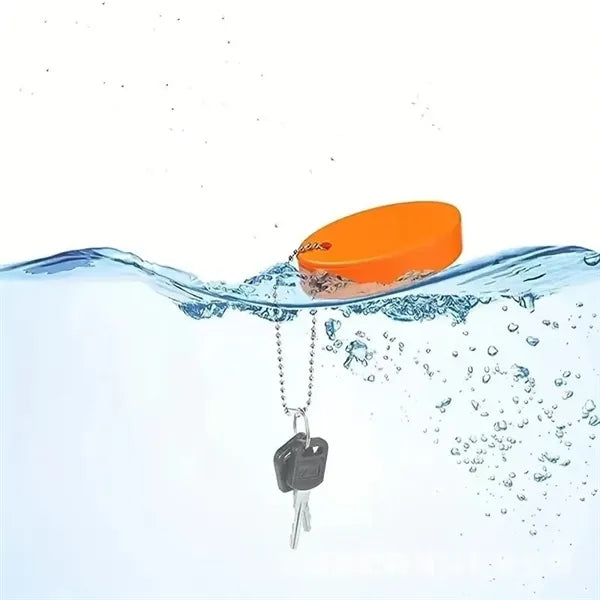 Oval Foam Floating Keychain