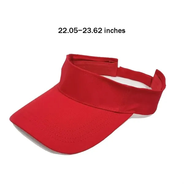 Men Women Adjustable Closure Sun Tennis Visors Hats"