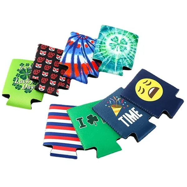 Full Color Slim Neoprene Can Cup Cooler sleeves