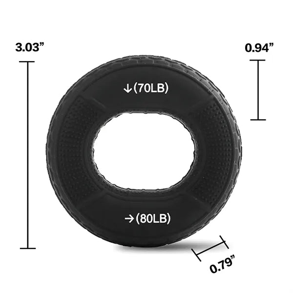 Dual-Resistance Silicone Grip Ring