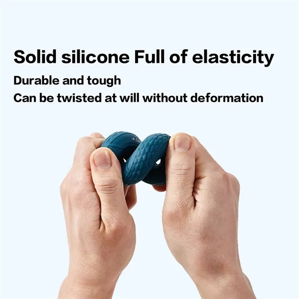 Dual-Resistance Silicone Grip Ring