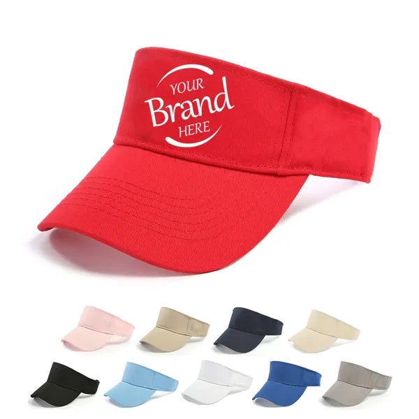 Sport Sun Visor Hats Adjustable Empty Top