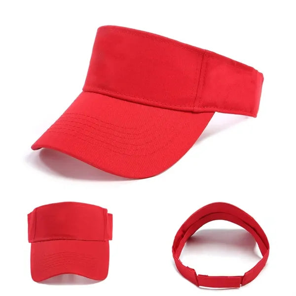 Sport Sun Visor Hats Adjustable Empty Top