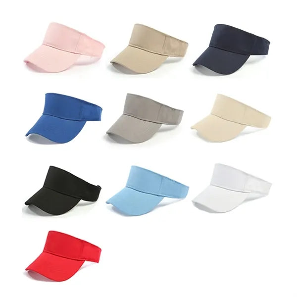Sport Sun Visor Hats Adjustable Empty Top