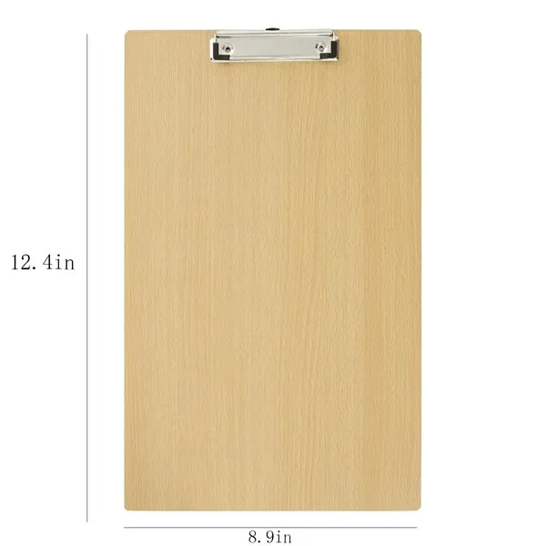 15.7" X 11.4" Recycled Wooden Clipboard