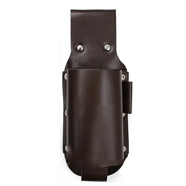 Portable PU Leather Beer Holster Bottle Waist Belt Bag