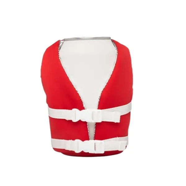 Life Vest Beverage Can Insulated Cooler Sleeve