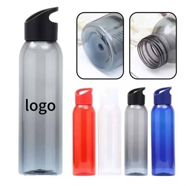 22oz Durable Plastic Sports Water Bottles with Handle