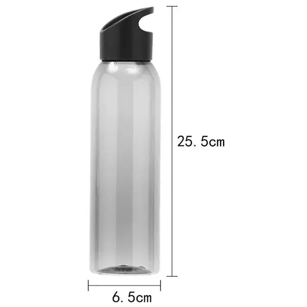 22oz Durable Plastic Sports Water Bottles with Handle