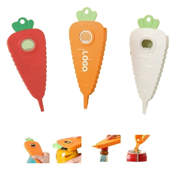 Multifunctional Carrot-shaped Bottle Opener