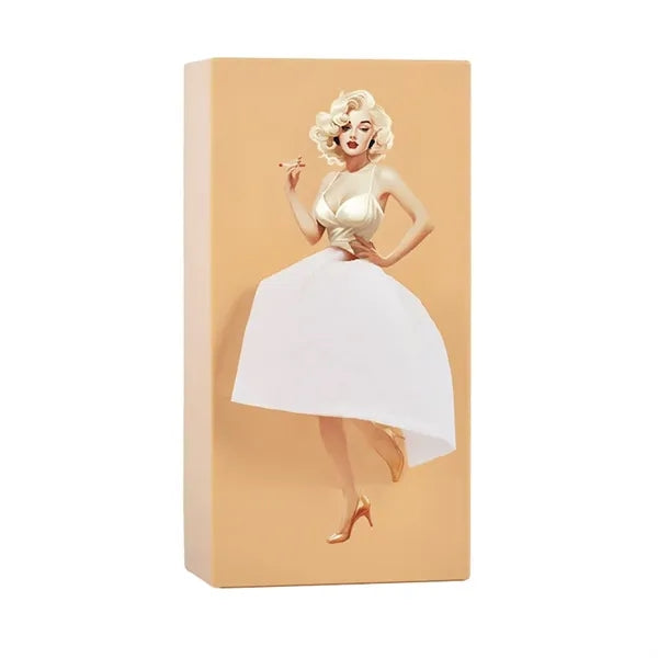 Cartoon Anime Girl Tissue Box