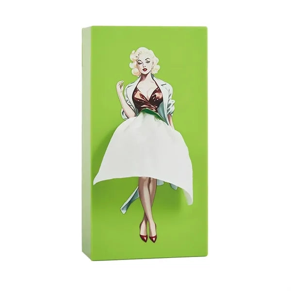 Cartoon Anime Girl Tissue Box